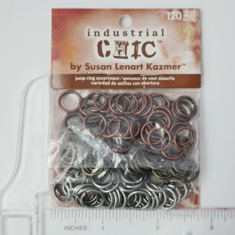 Jump ring assortment 1 cm.
